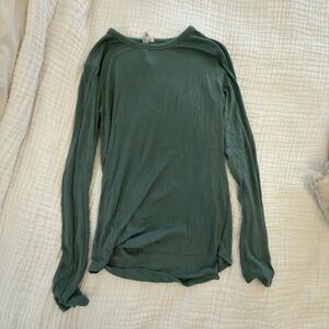 lululemon athletica Teal Long Sleeve Top